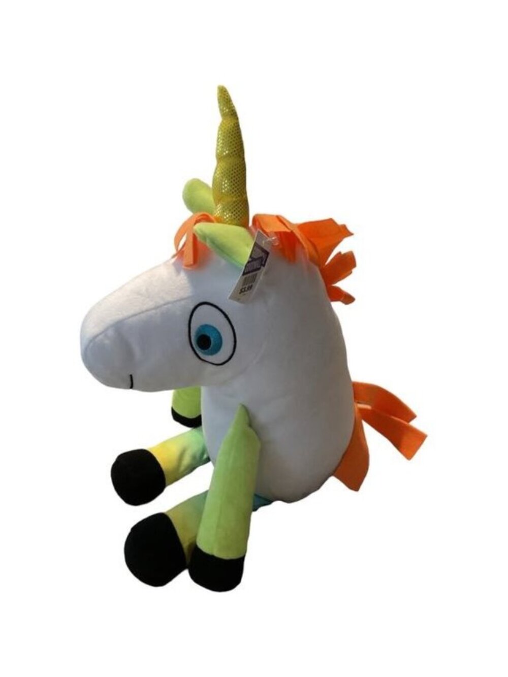 Kohls Cares Unicorn Plush Bob Shea Book Character Stuffed Toy White Neon 13"